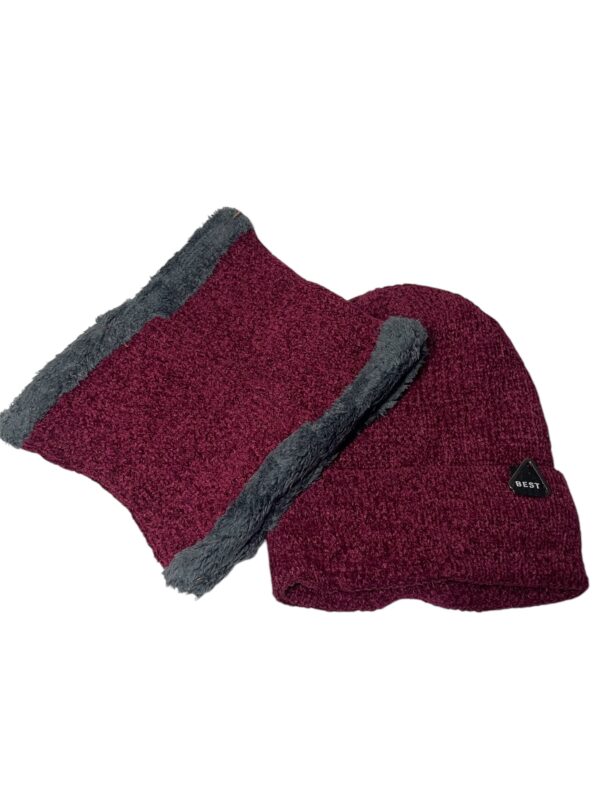 Imported Wool Beanie Cap Set for Men & Women - Image 6